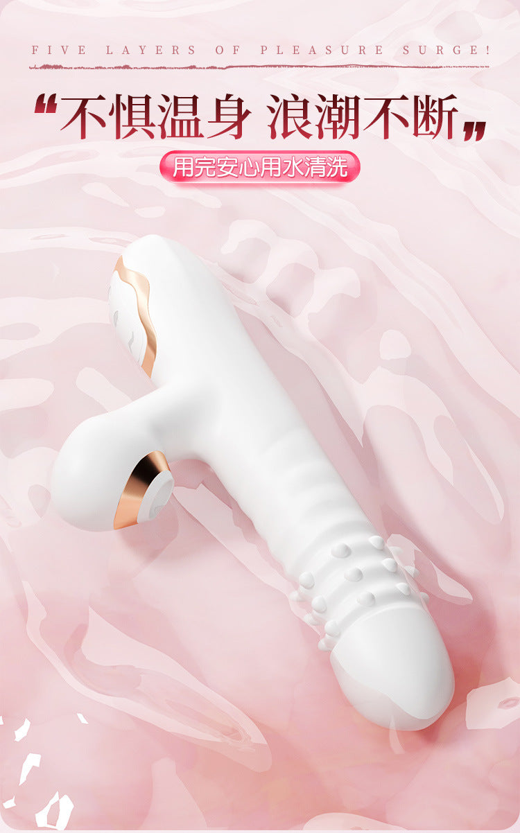 for Women av Vibrator Cannon Machine Fully Automatic Telescopic Masturbator Adult Sex Toys Sex Toys Massage Stick